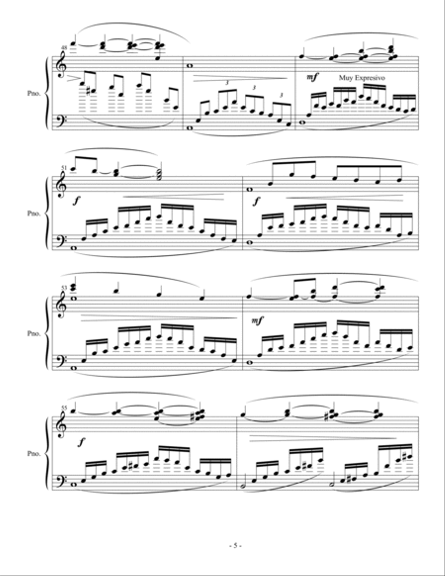 Variations for Piano Piano Solo scores gallery preview page 6