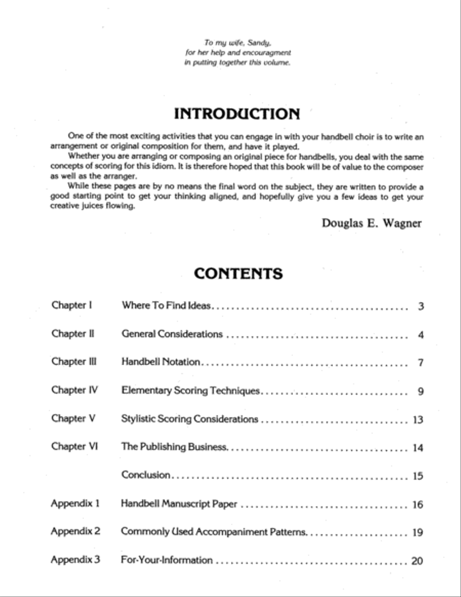 Scoring for English Handbells-Digital Download Handbell Choir scores gallery preview page 4