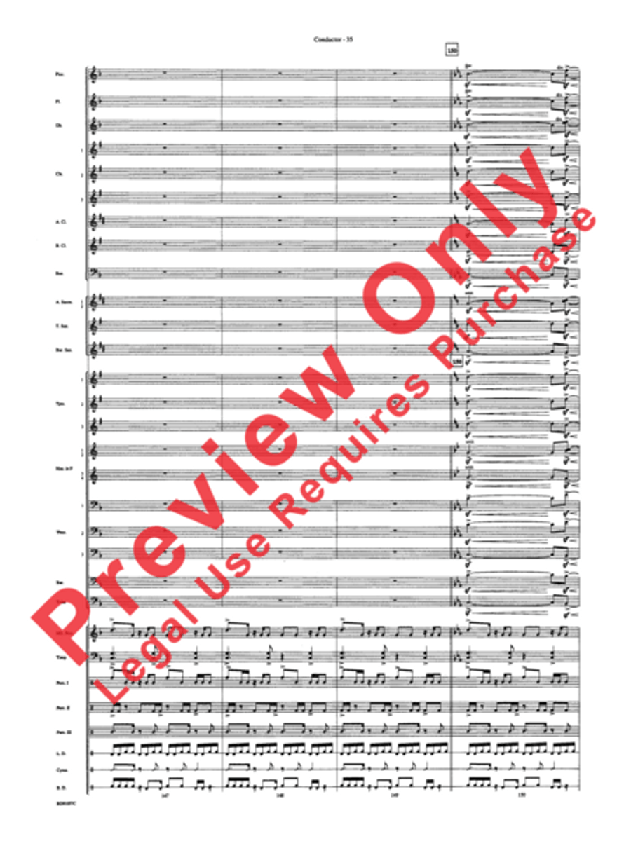Africa: Ceremony, Song, and Ritual Concert Band scores gallery preview page 38