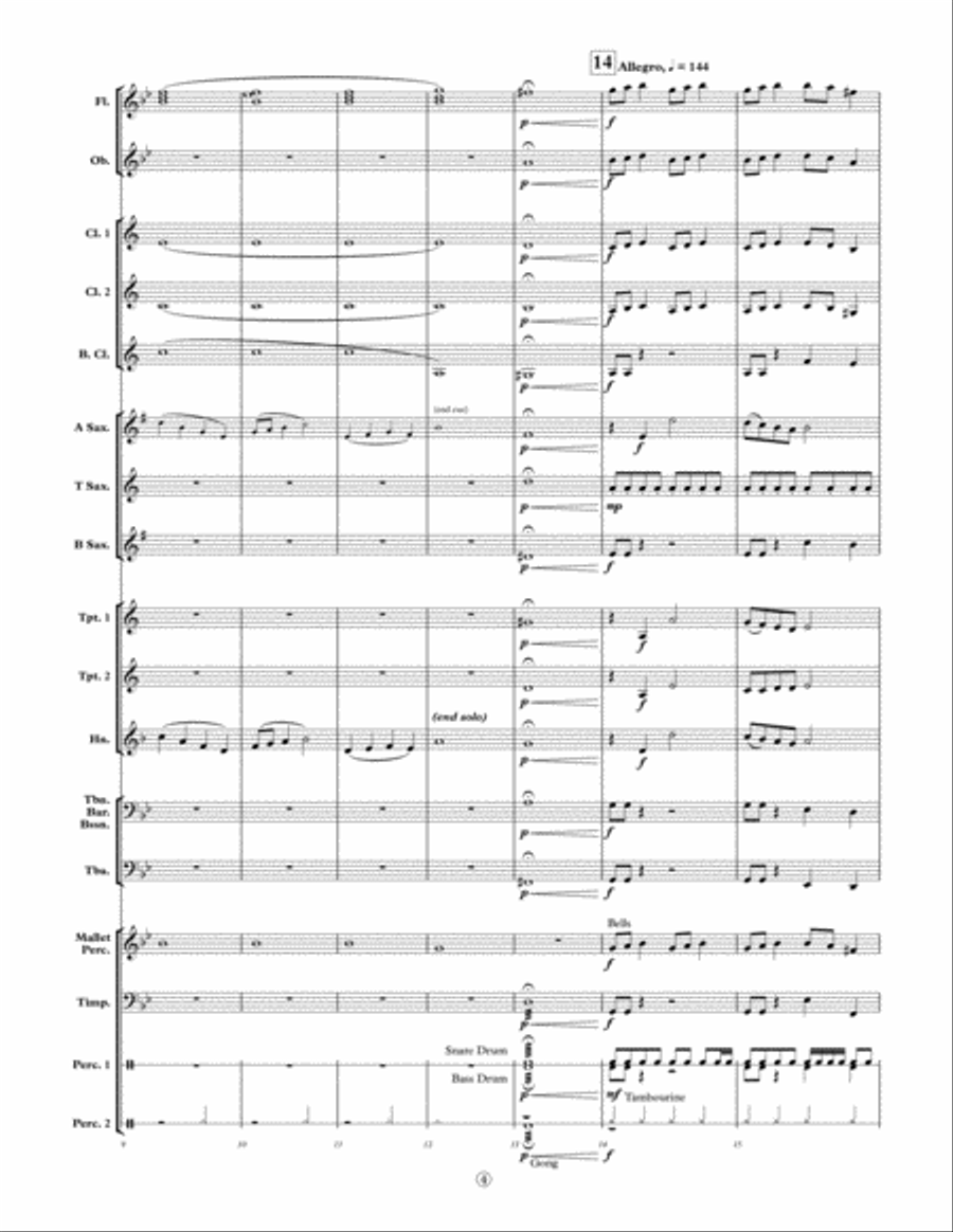 Iowa - May 15, 1968 Iowa - May 15, 1968 Concert Band scores gallery preview page 4