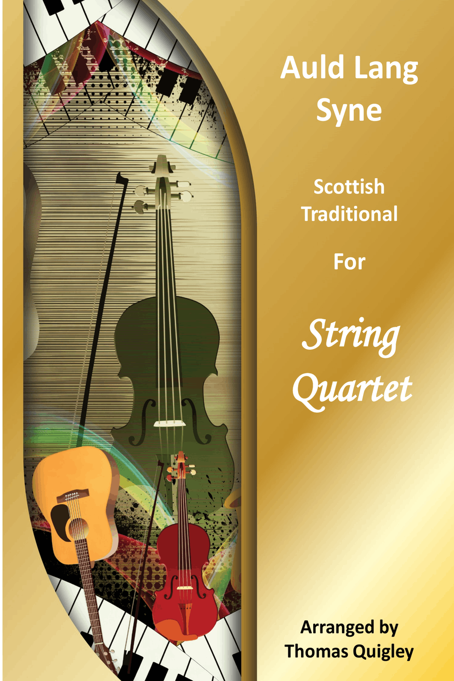 Auld Lang Syne String Quartet scores gallery preview page 1