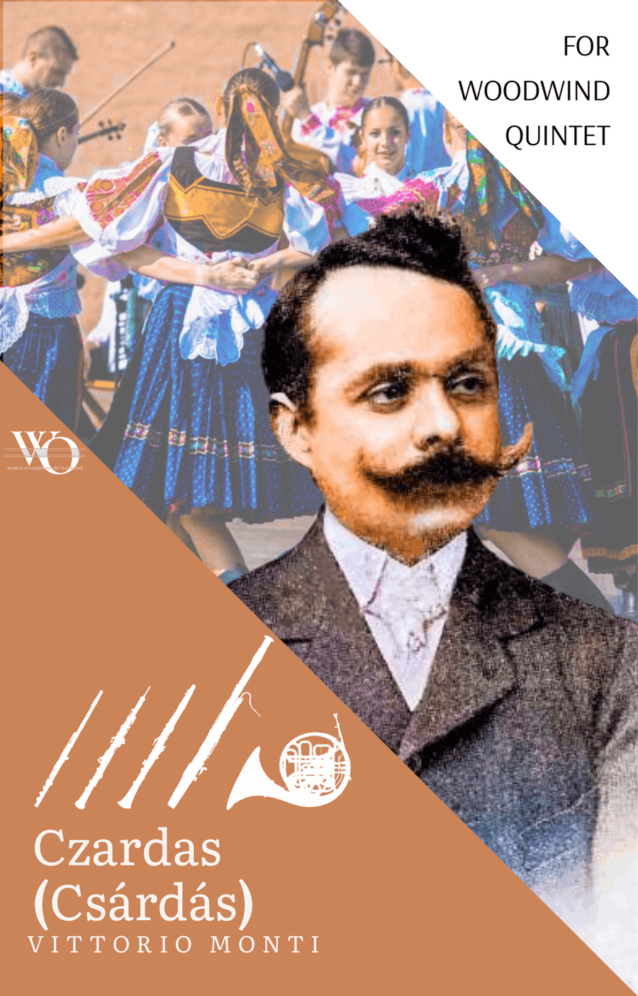 Czardas by Vittorio Monti IVM 1 for Woodwind Quintet Woodwind Quintet scores gallery preview page 1