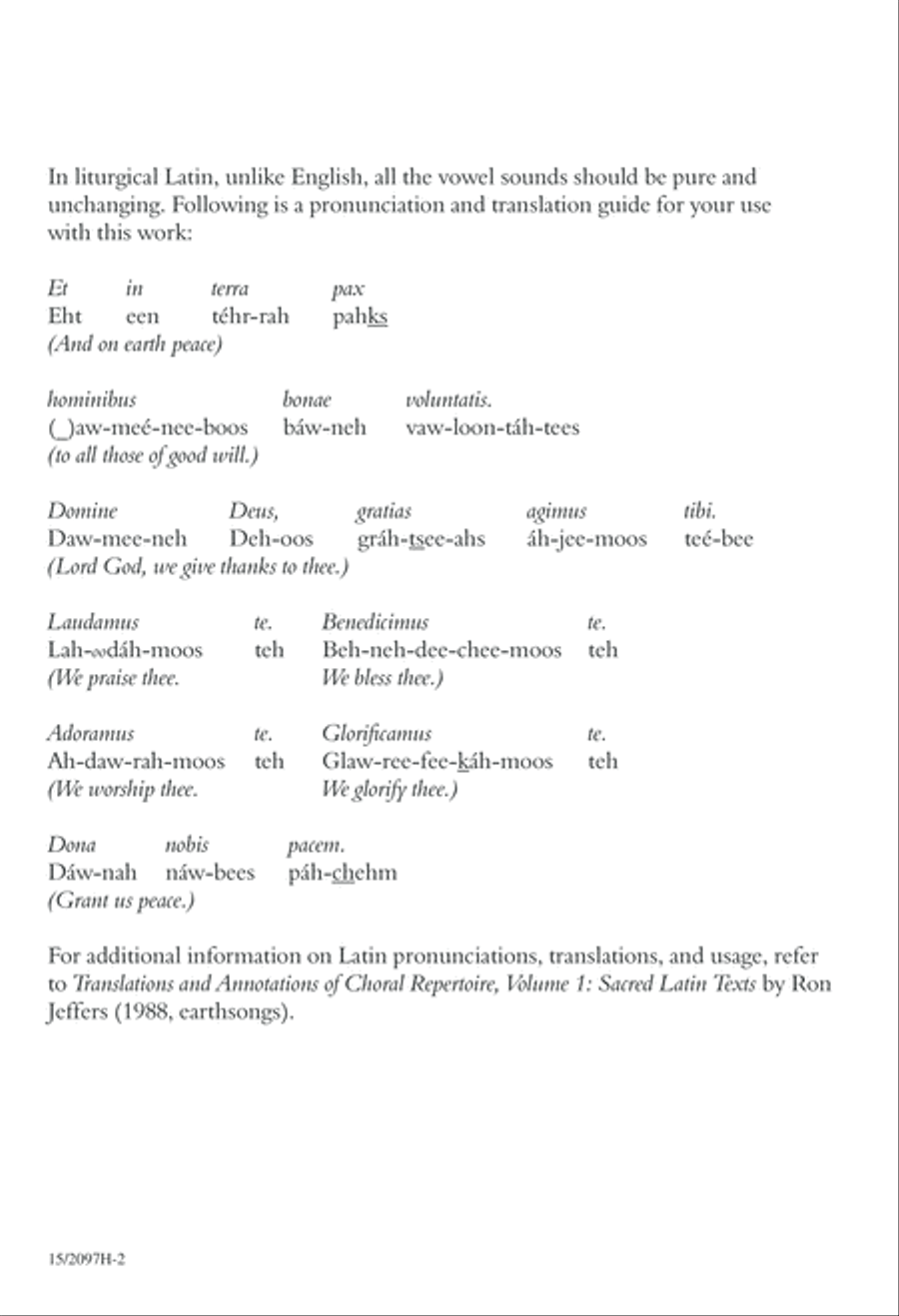 Et In Terra Pax Et In Terra Pax 3-Part scores gallery preview page 3