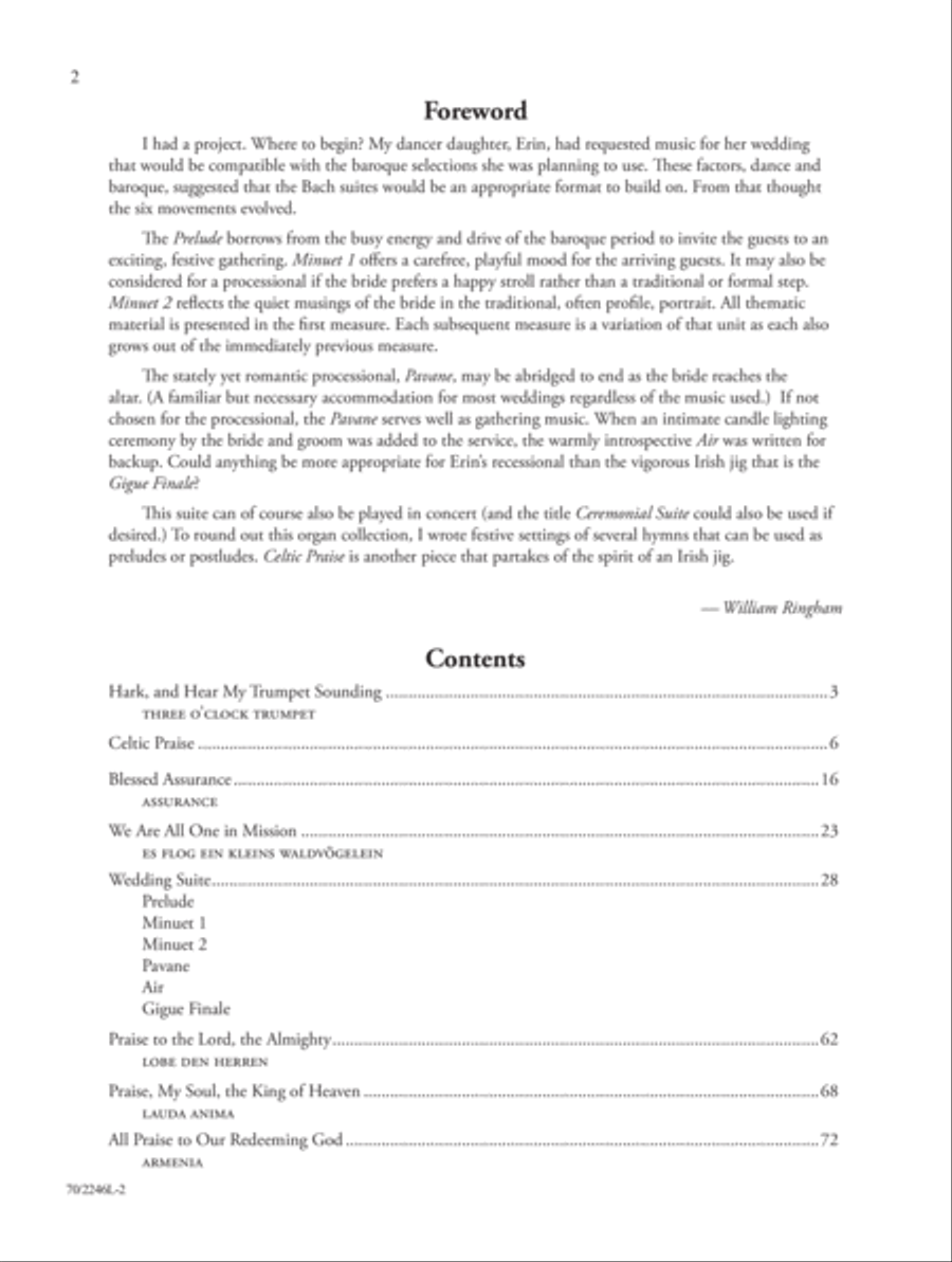 Pomp and Pageantry Organ Solo scores gallery preview page 2