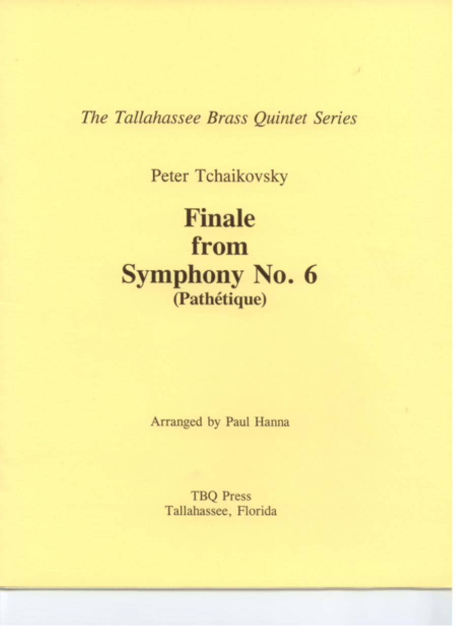 Finale from Symphony No. 6 (Pathétique) Brass Ensemble scores gallery preview page 1