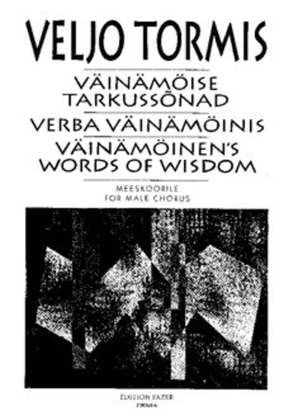 Book cover for Vainamoise tarkussonad / Vainamoinen's Words of Wisdom