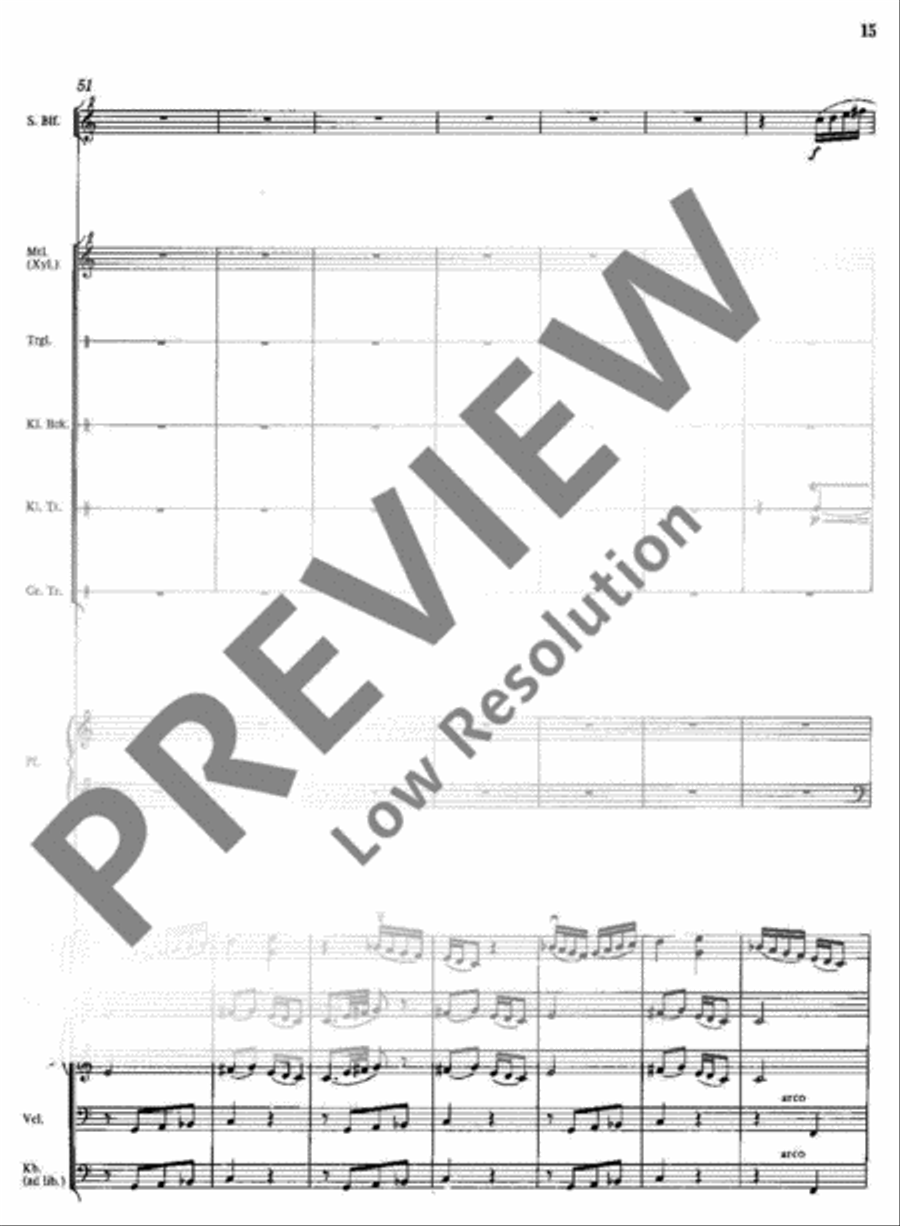 Baladă şi joc Baladă şi joc Orchestra scores gallery preview page 16