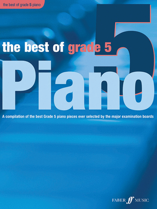 Book cover for The Best of Grade 5 (piano)