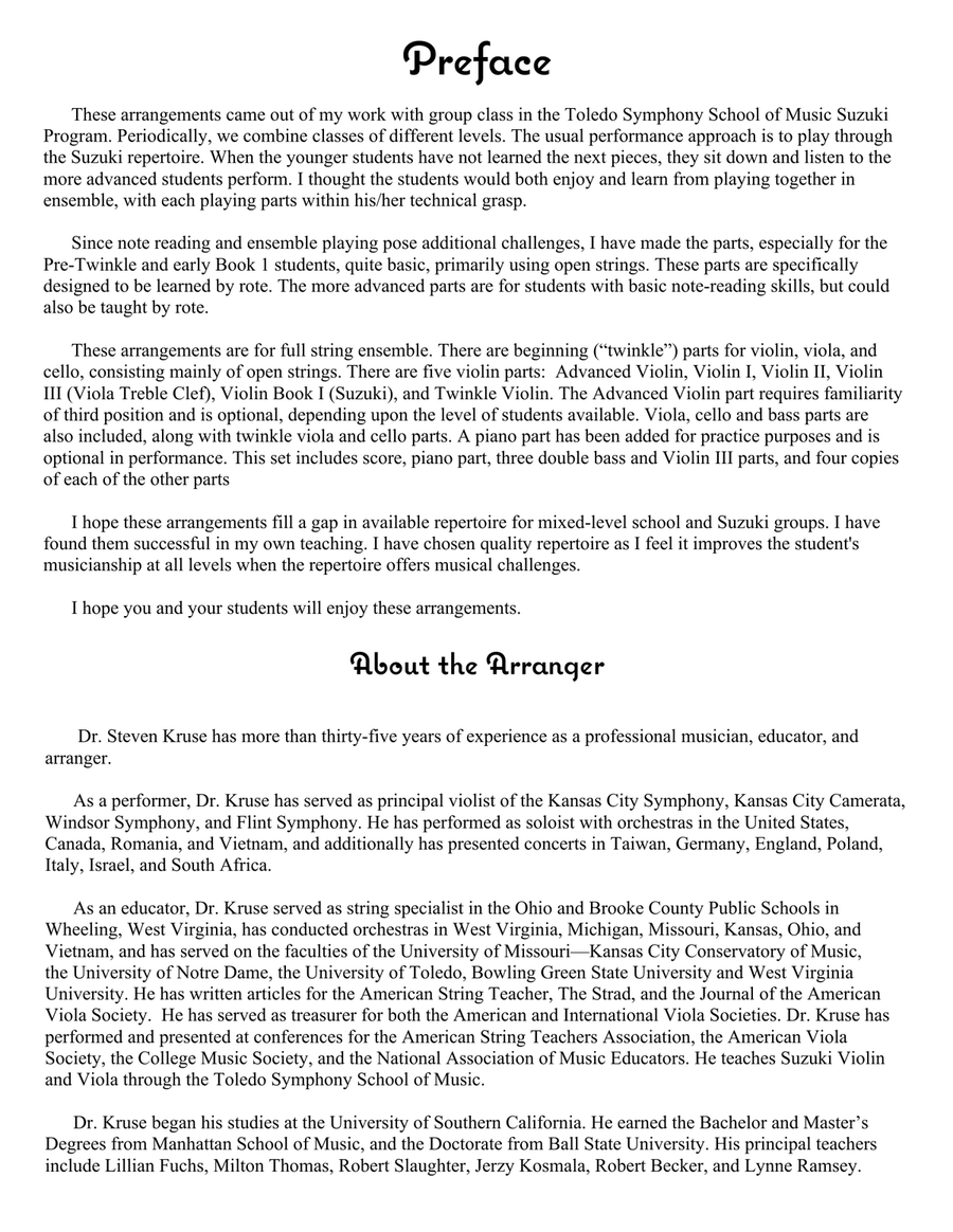 March of the Toy Soldiers from the Nutcracker for Multi-Level String Orchestra String Orchestra scores gallery preview page 3