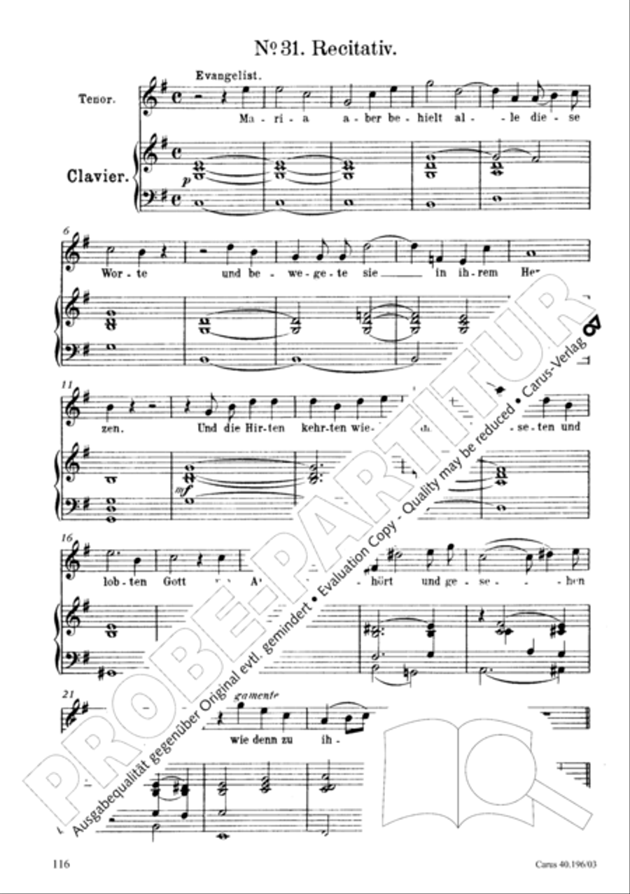 Die Geburt Christi SSA scores gallery preview page 117