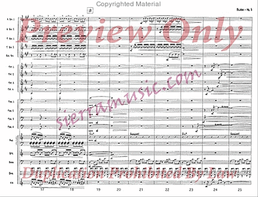 Bloom Jazz Ensemble scores gallery preview page 4