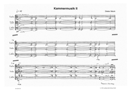 Kammermusik II