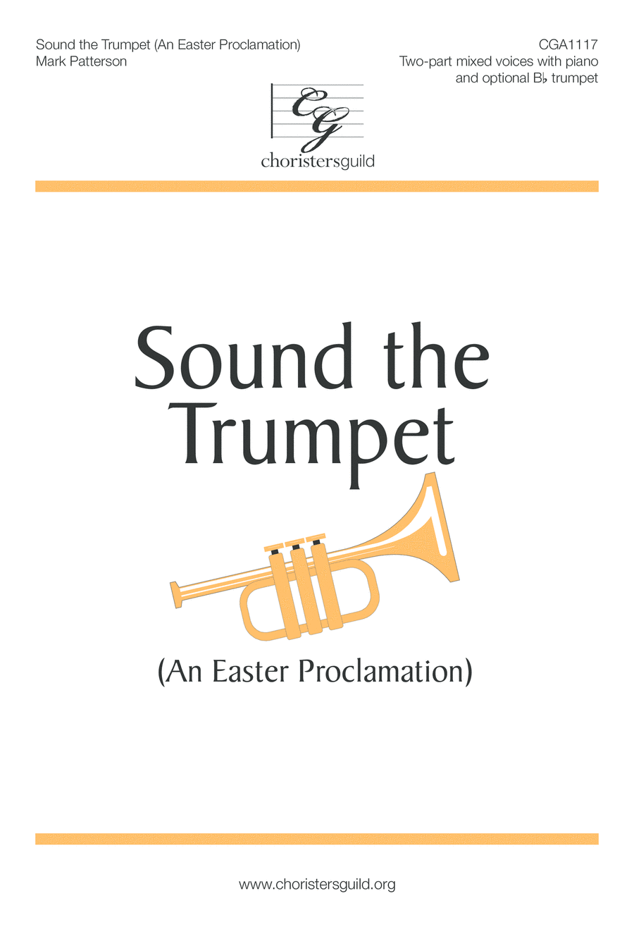 Sound the Trumpet Sound the Trumpet Unison Choir scores gallery preview page 1