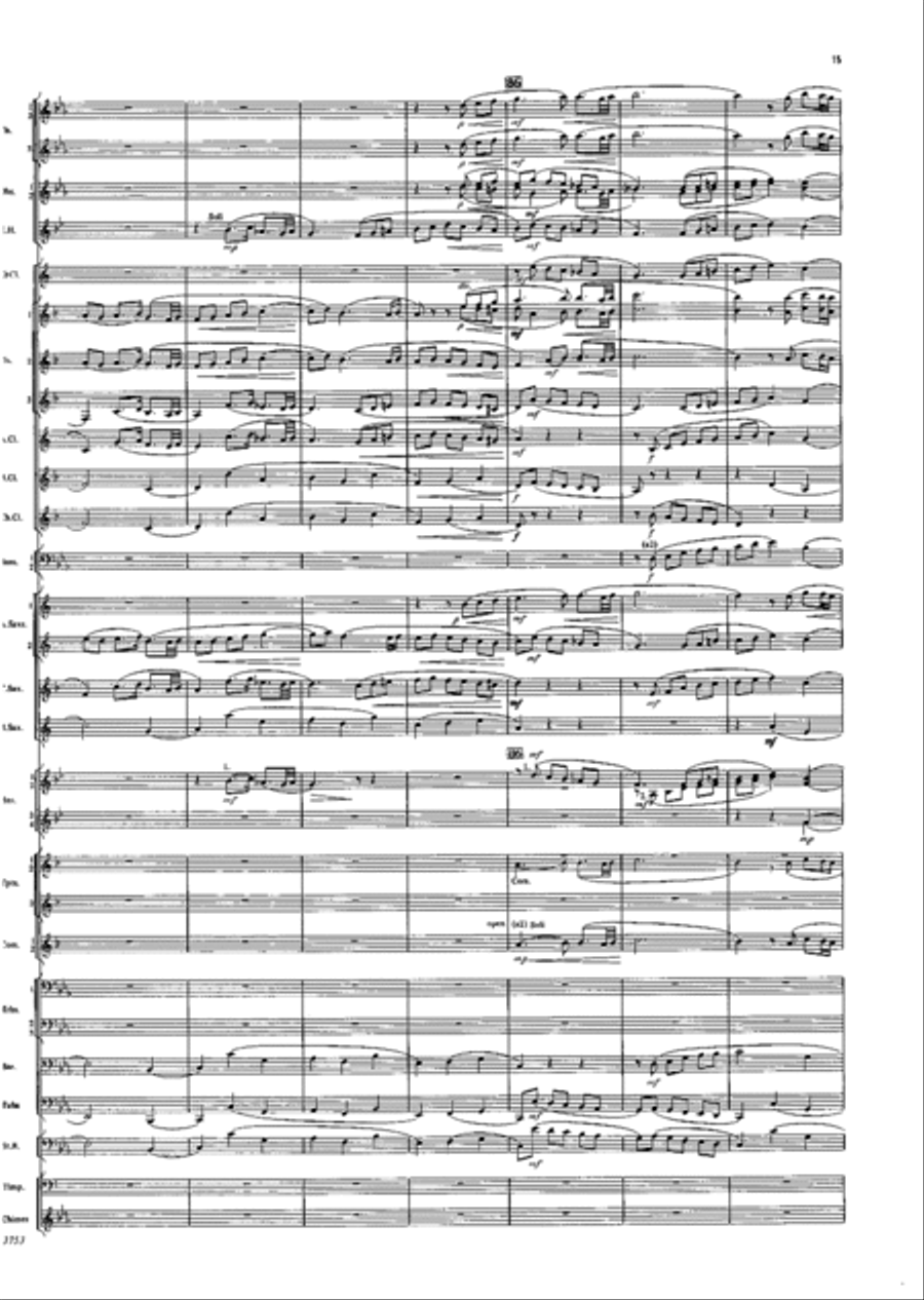 Deck Thyself, My Soul, With Gladness Concert Band scores gallery preview page 15
