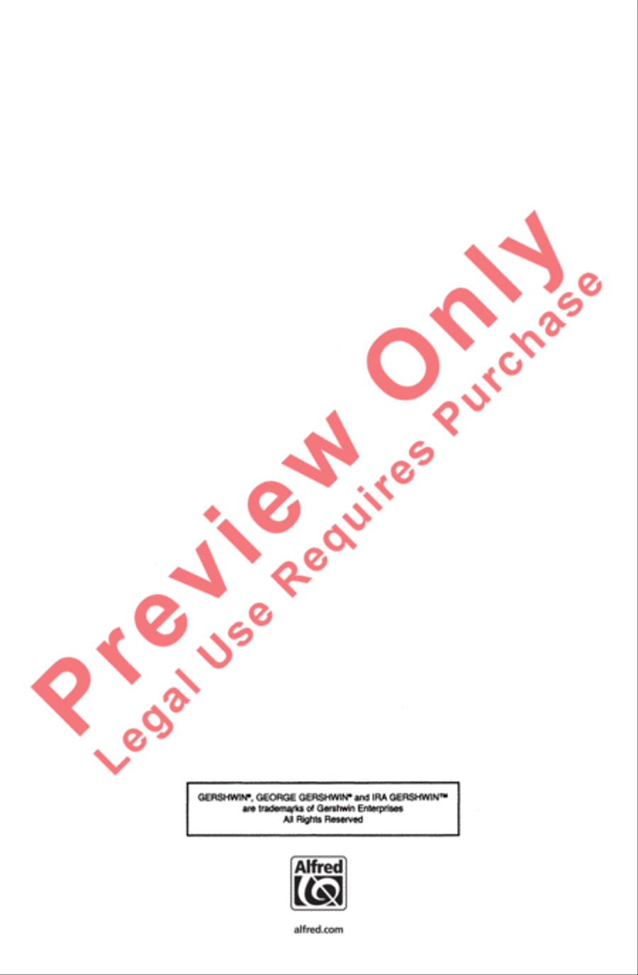 George Gershwin Medley George Gershwin Medley SSA scores gallery preview page 28