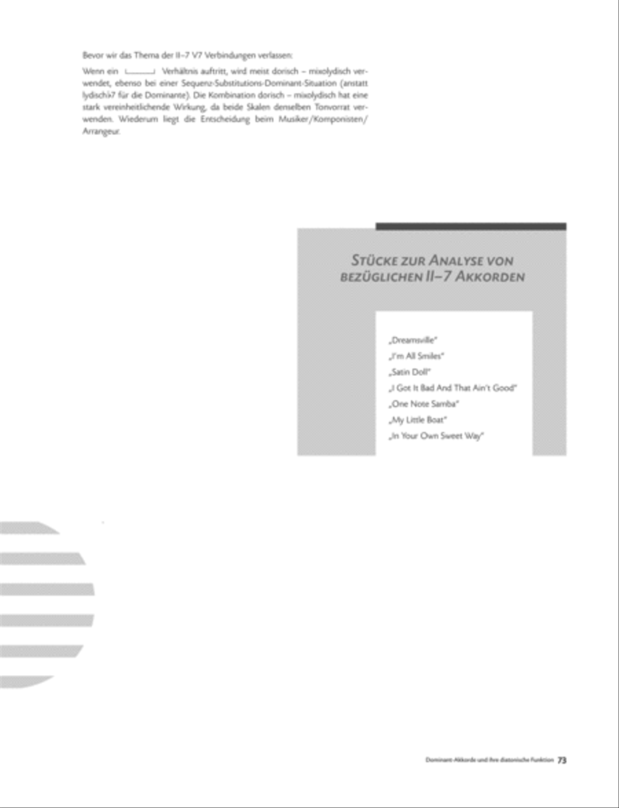 Die Akkord-Skalen-Theorie & Jazz-Harmonik Collection / Songbook scores gallery preview page 10