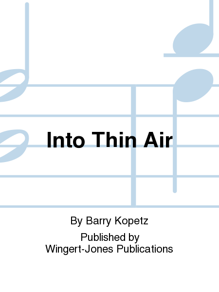 Into Thin Air - Full Score image number null