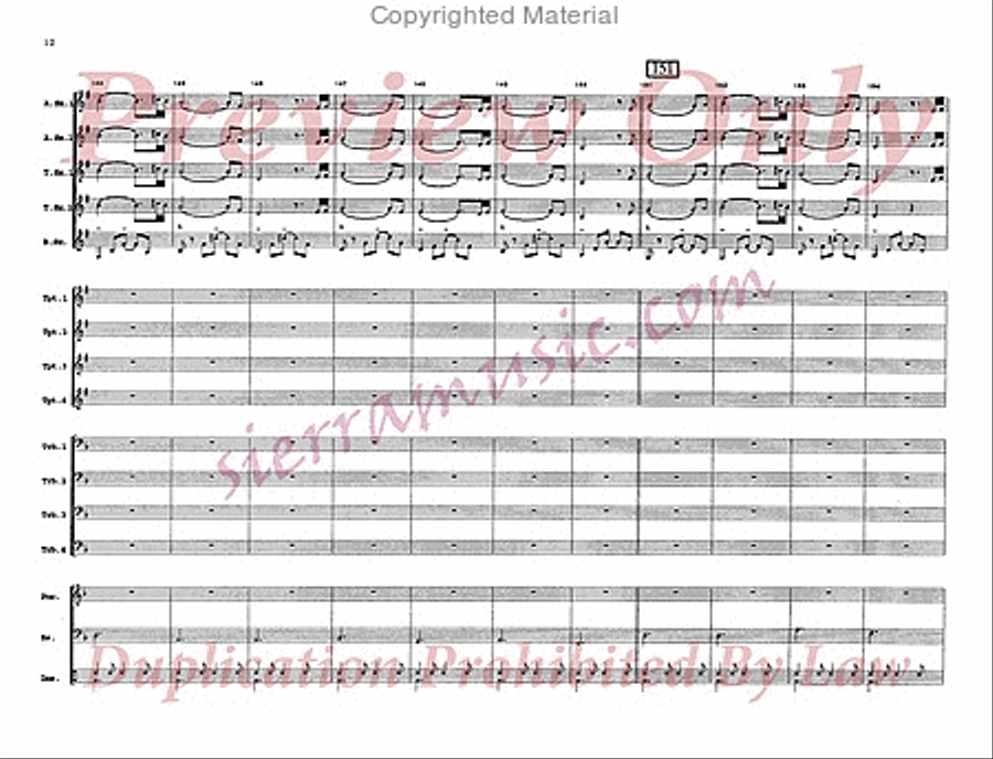 Greensleeves Big Band scores gallery preview page 13