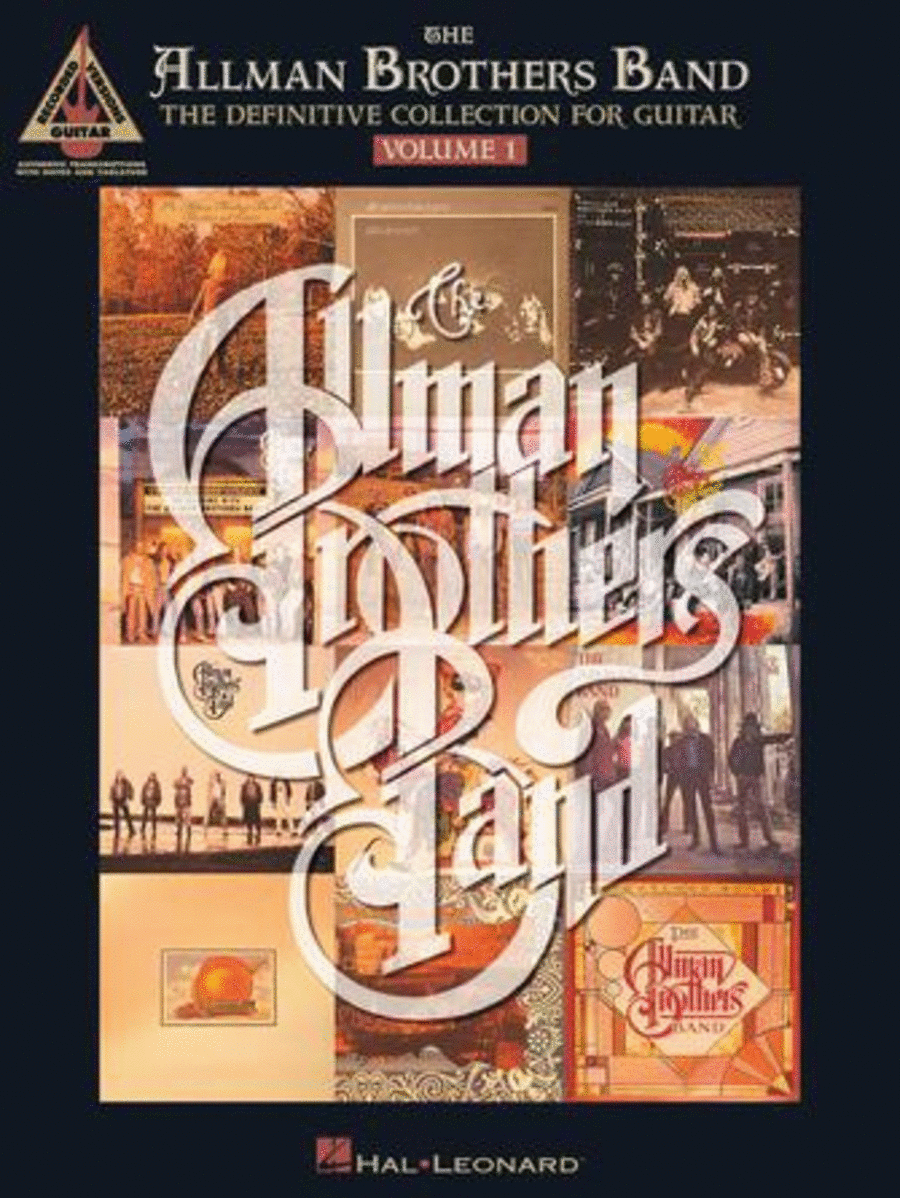 The Allman Brothers Band: The Definitive Collection For Guitar - Volume 1