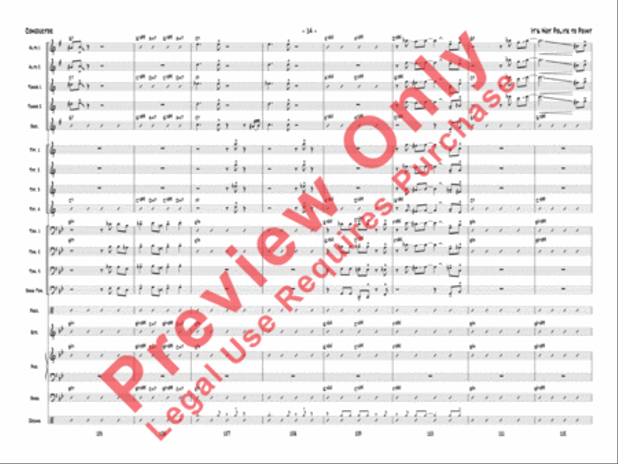 It's Not Polite to Point Jazz Ensemble scores gallery preview page 17