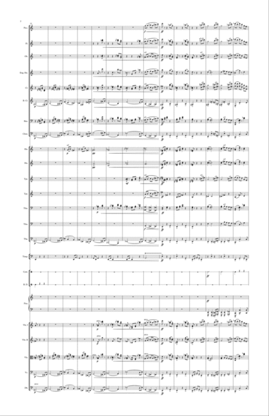 Symphony No.25 (Our Earth) PART 5 Divisi scores gallery preview page 2