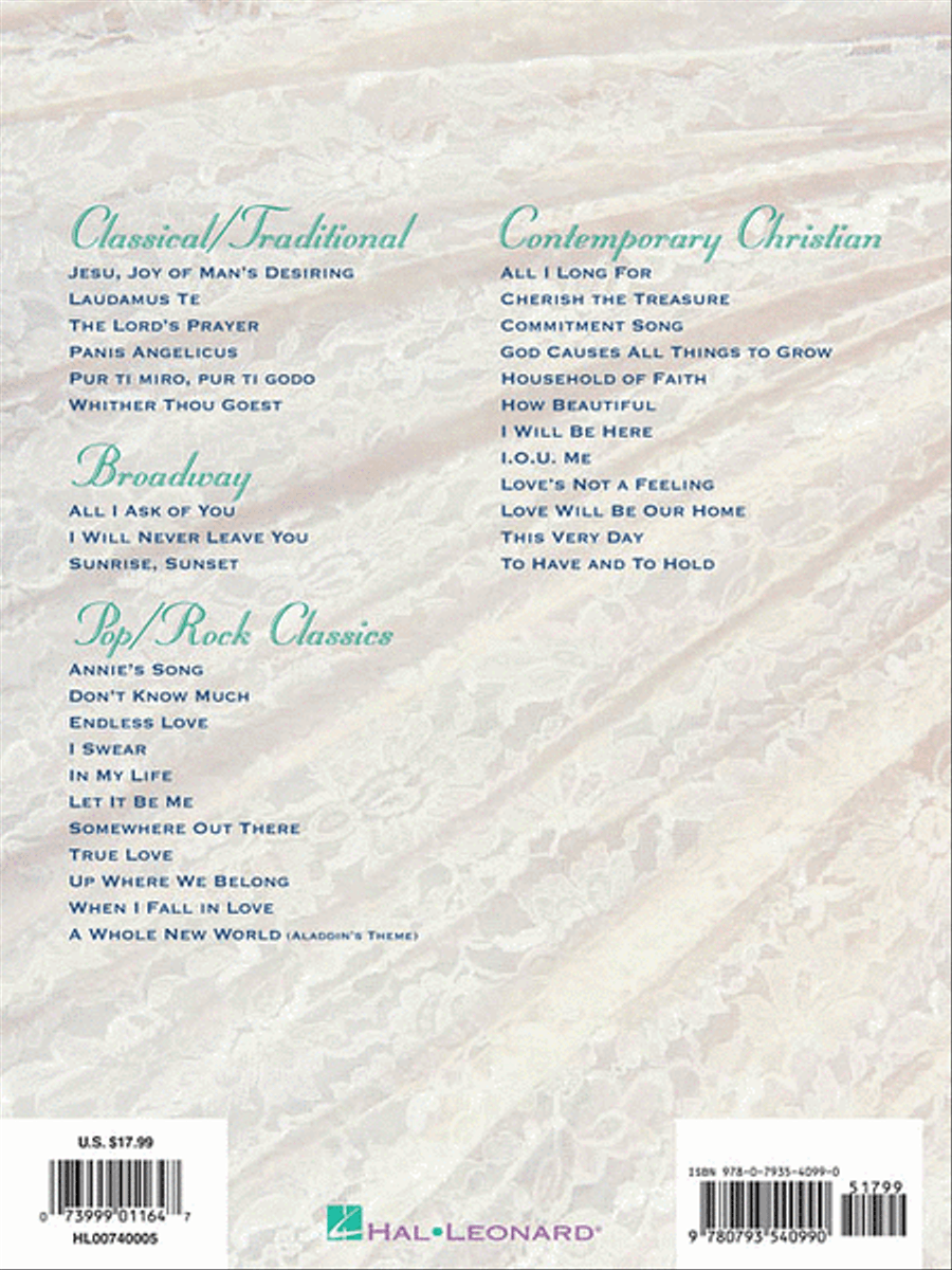 Singer's Wedding Anthology – Revised Edition Vocal Duet scores gallery preview page 2