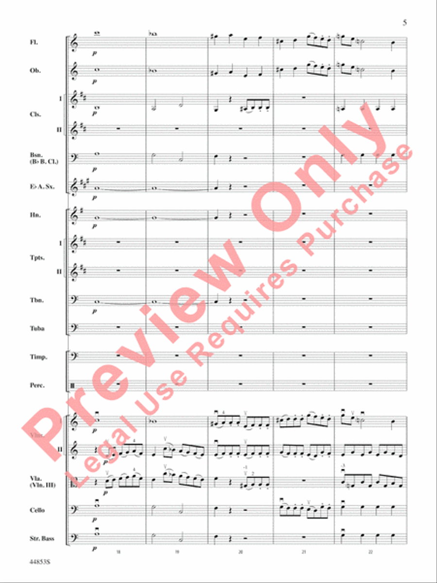 Symphony No. 36, The Linz Full Orchestra scores gallery preview page 6