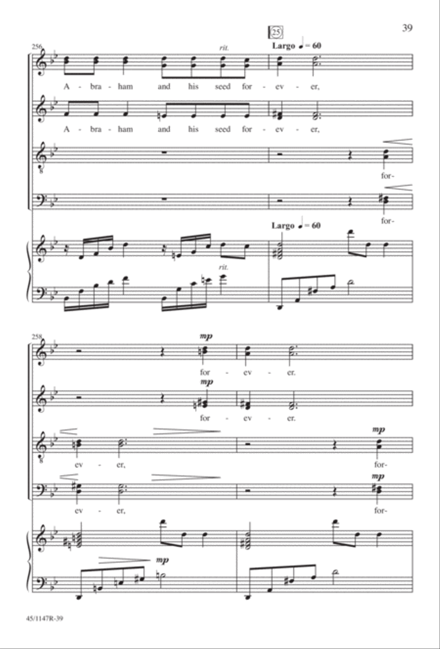 Magnificat Magnificat Divisi scores gallery preview page 40