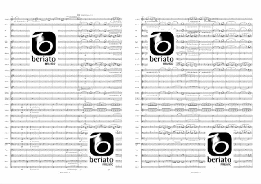 Ebony Fantasy Concert Band scores gallery preview page 11