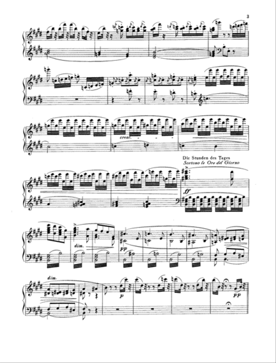 Danza delle Ore Piano Solo scores gallery preview page 2