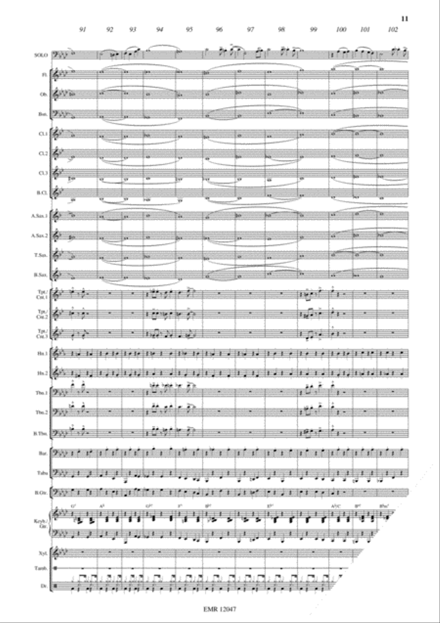 Stovepipe Stomp Concert Band scores gallery preview page 12