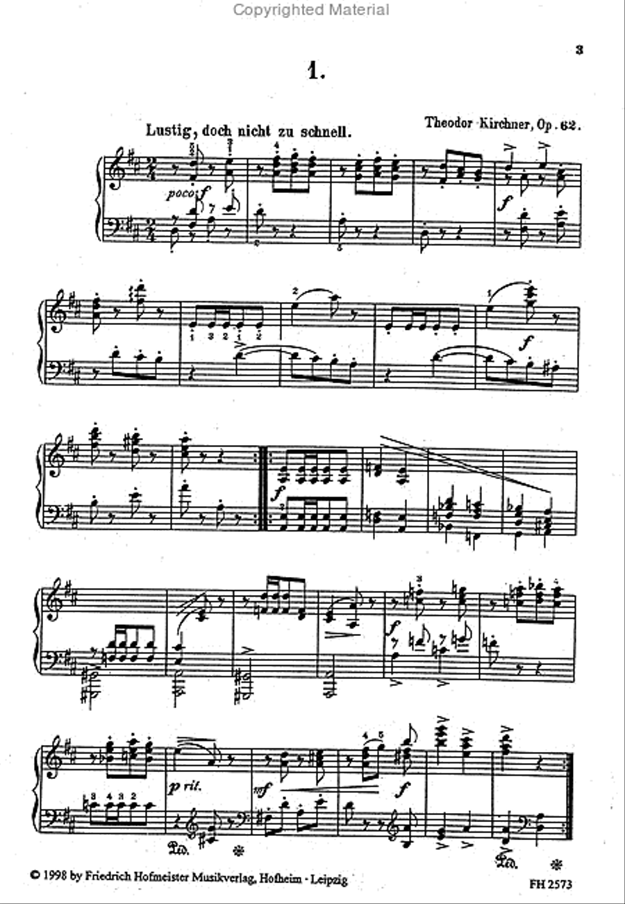 Miniaturen op. 62 Piano Solo scores gallery preview page 2