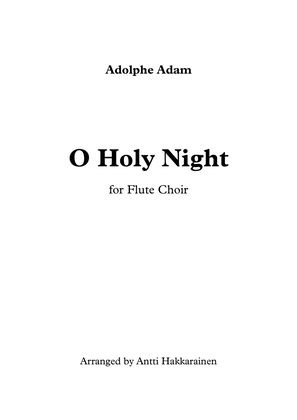 Book cover for O Holy Night - Flute Choir