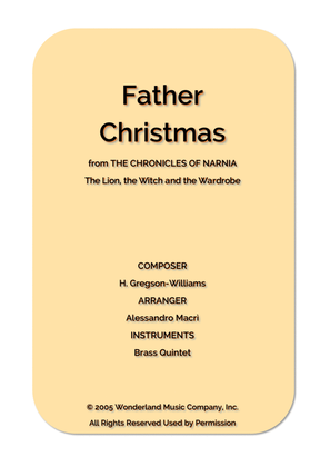 Book cover for Father Christmas