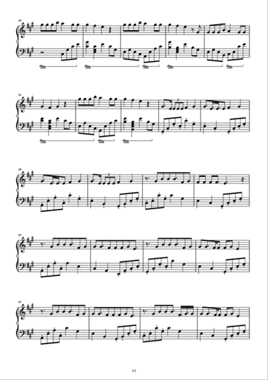 Like This Like This Piano Solo scores gallery preview page 3
