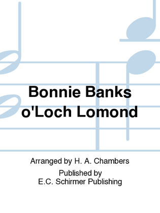 Book cover for Bonnie Banks o'Loch Lomond