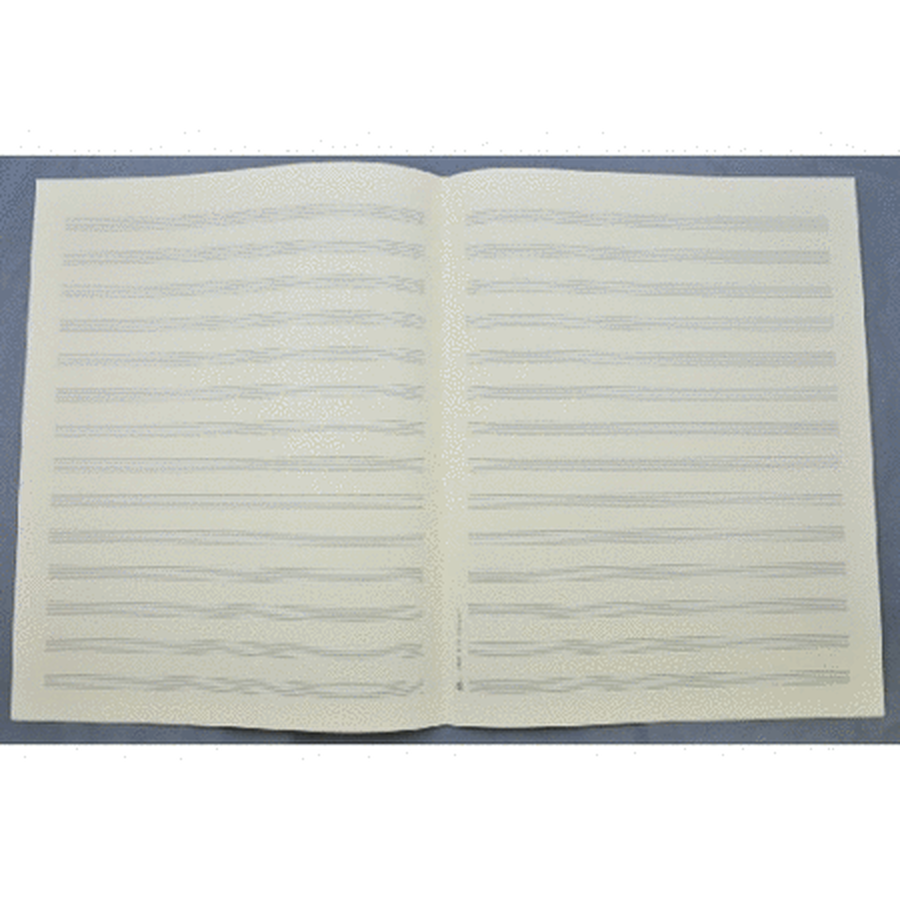 Music manuscript paper 14 staves