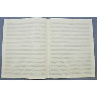 Music manuscript paper 14 staves