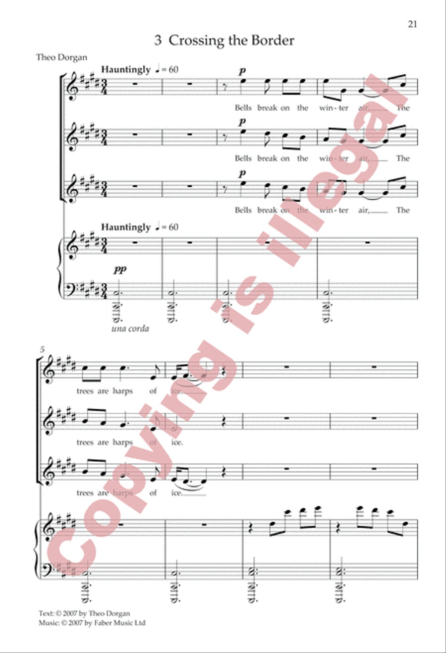 Winter Lullabies (Choral Score) SA scores gallery preview page 13