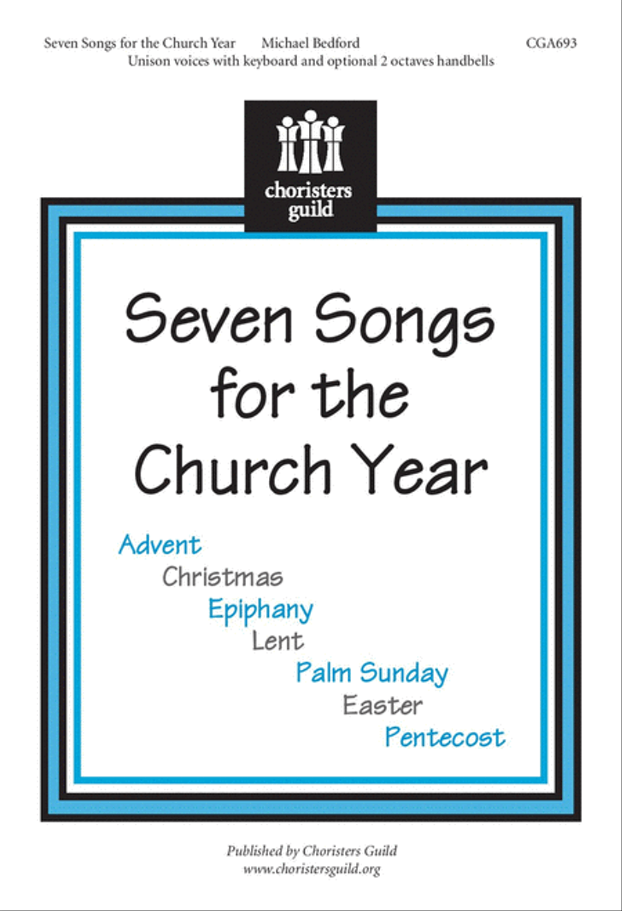 Seven Songs for the Church Year Unison Choir scores gallery preview page 1