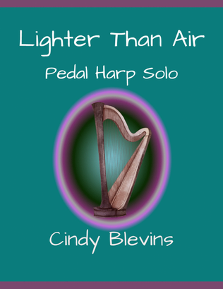 Book cover for Lighter Than Air, solo for Pedal Harp