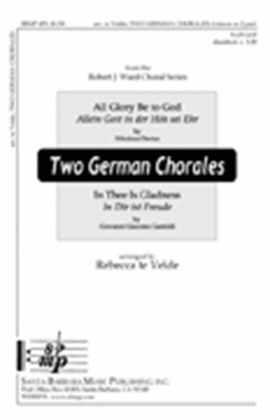 Book cover for Two German Chorales - Unison/Two-part Octavo