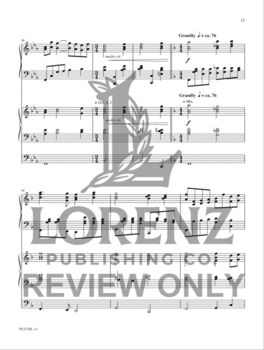 My Father's World Sacred scores gallery preview page 7