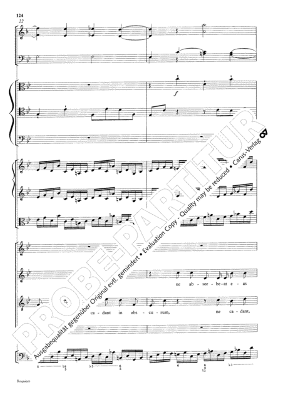 Requiem Requiem 4-Part scores gallery preview page 131