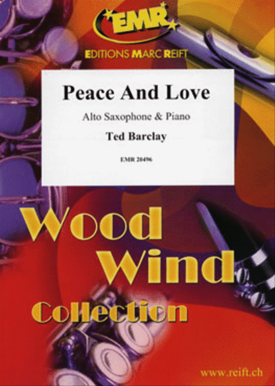 Peace And Love Peace And Love Alto Saxophone scores gallery preview page 1