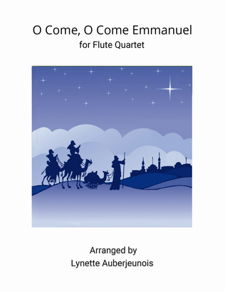 O Come, O Come Emmanuel - Flute Quartet