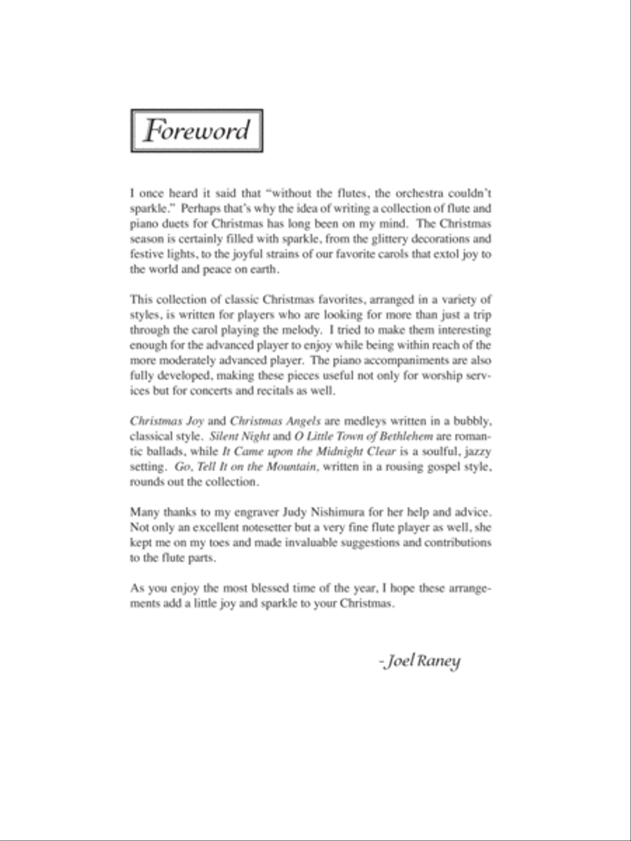 Flute Stylings for Christmas Flute Solo scores gallery preview page 2
