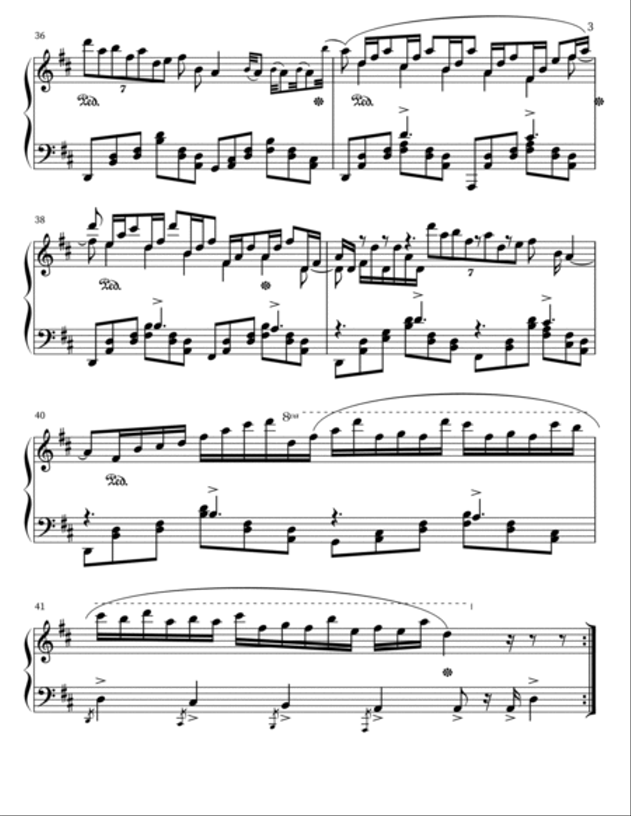 Rondo easier edition Piano Solo scores gallery preview page 3