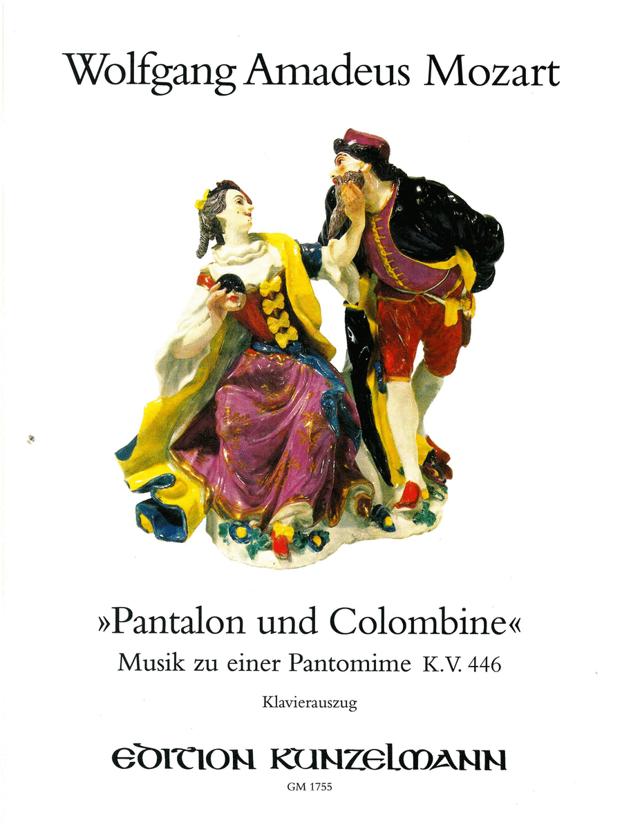 Pantalon and Colombine Piano scores gallery preview page 1