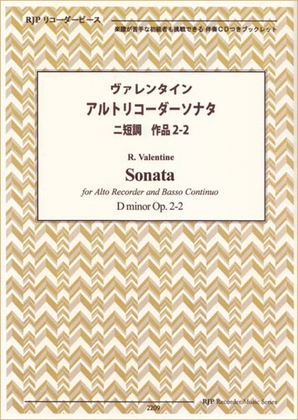 Sonata D minor, Op. 2-2